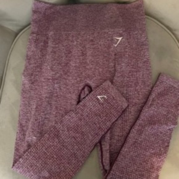 Gymshark Vital Seamless Legging | Purple - Picture 8 of 12